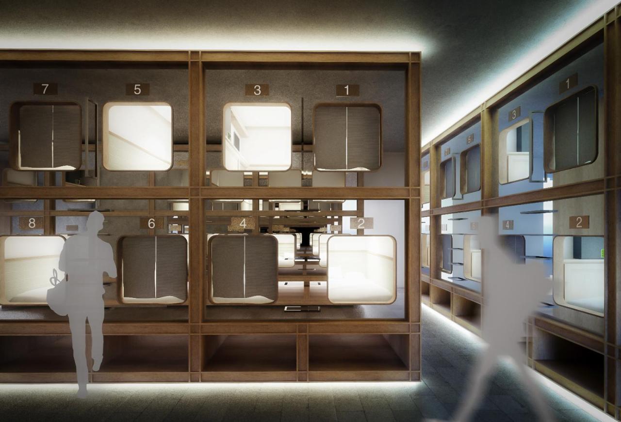 Hearts Capsule Hotel & Spa Hakata Fukuoka  Exterior photo